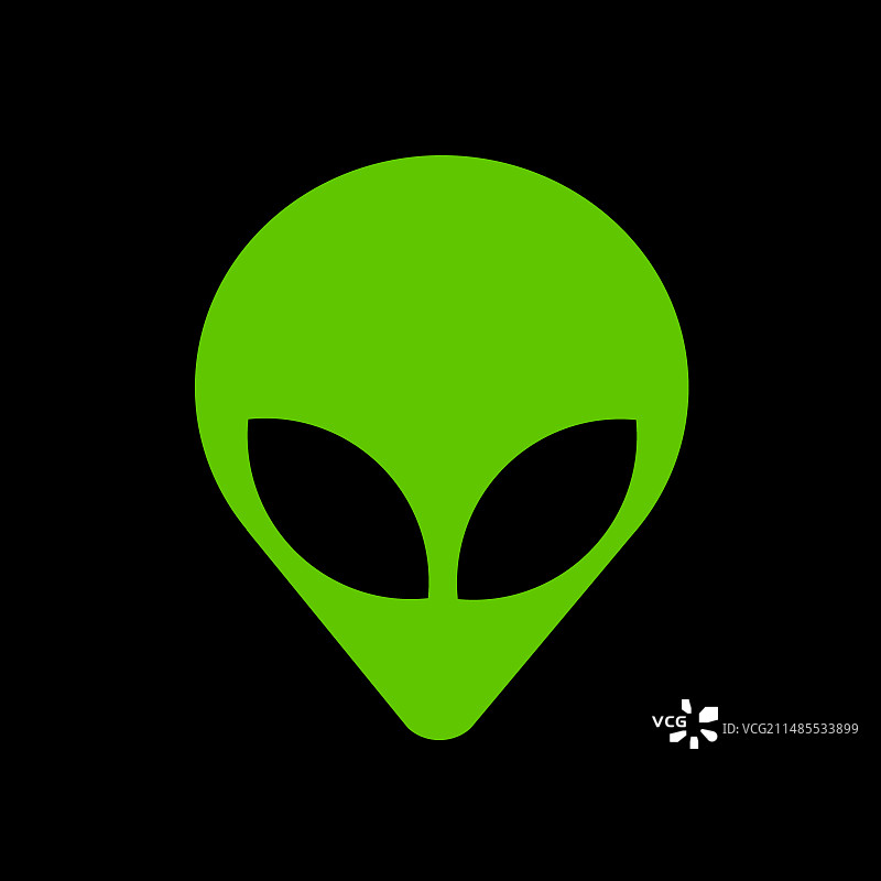 外星人面部图片素材