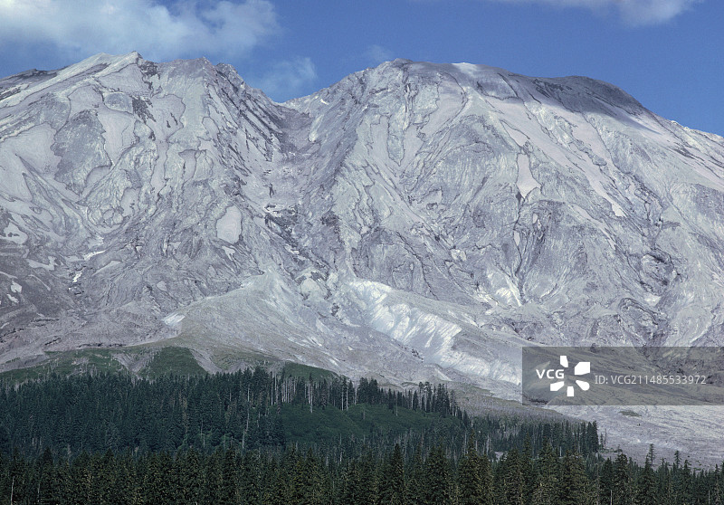 美国圣海伦斯火山图片素材