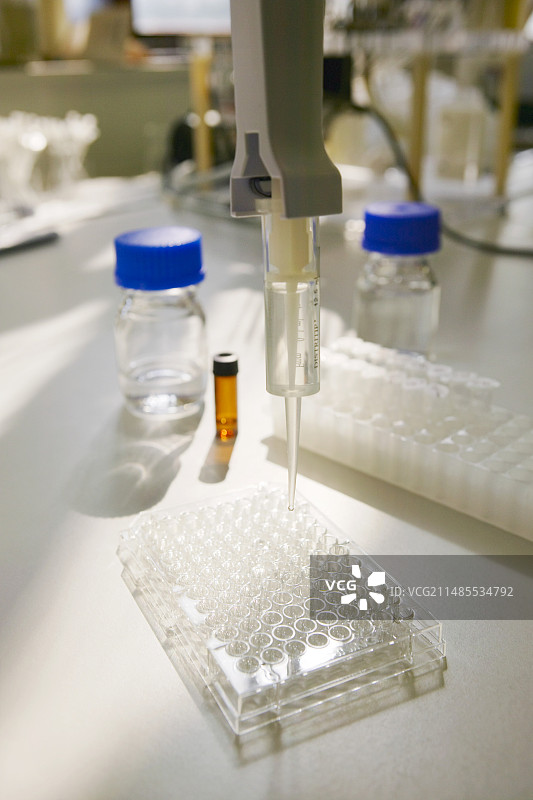 鼠尾草油分析图片素材