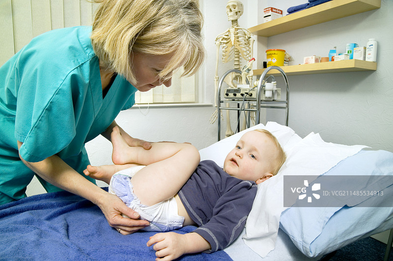 髋关节检查图片素材