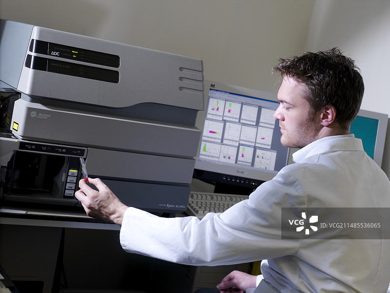 干细胞血液分析图片素材