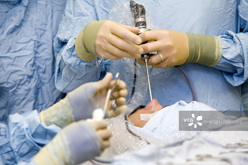 鼻窦手术图片素材