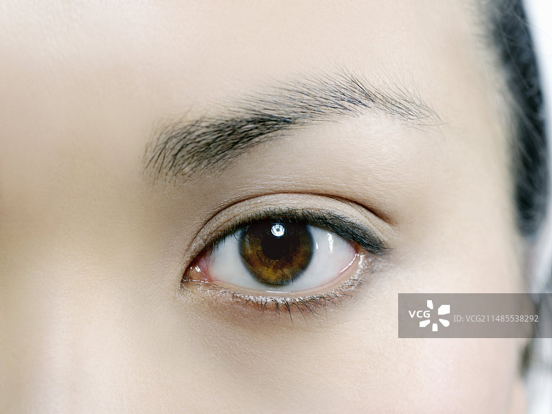 女士眼睛图片素材