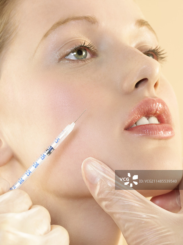 肉毒杆菌治疗图片素材