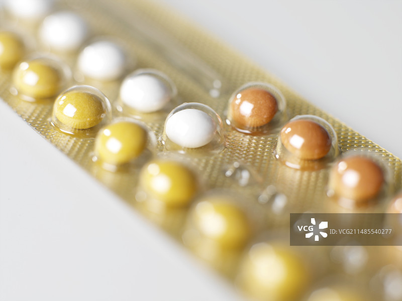 口服避孕药图片素材