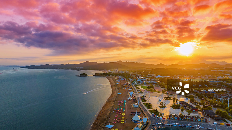 大连市金石滩黄金海岸图片素材