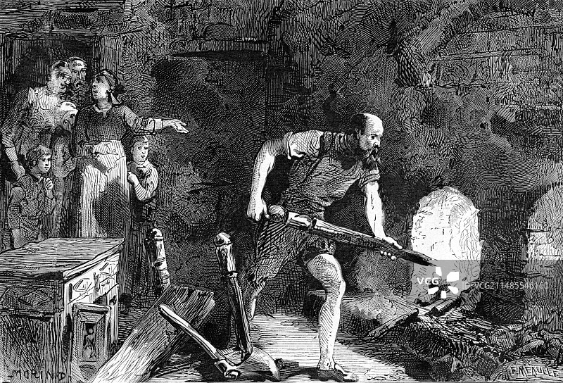 法国地质学家伯纳德·帕利西图片素材