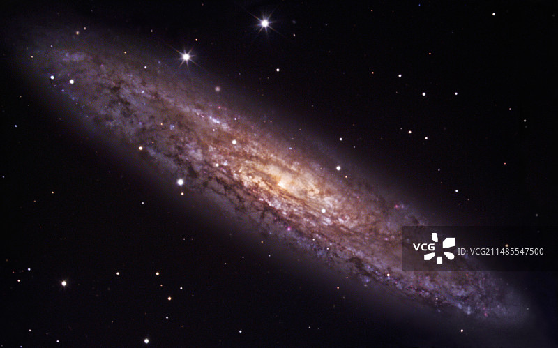 雕塑家星系(NGC 253)图片素材