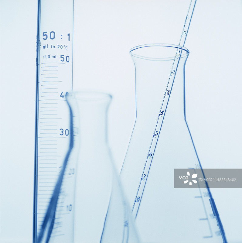 实验室玻璃器皿图片素材