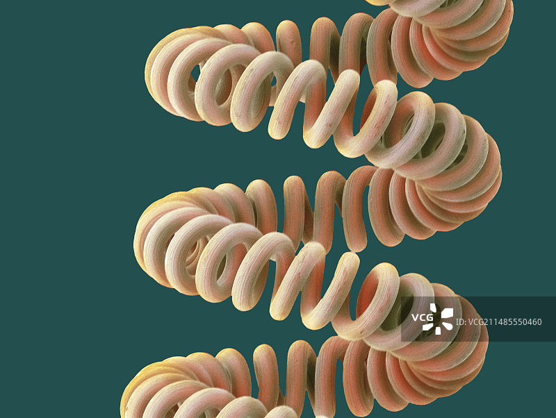 灯泡灯丝扫描电镜图图片素材