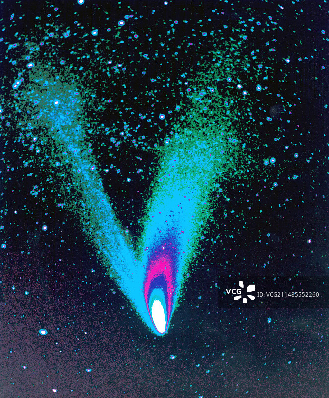 海尔-波普彗星图片素材
