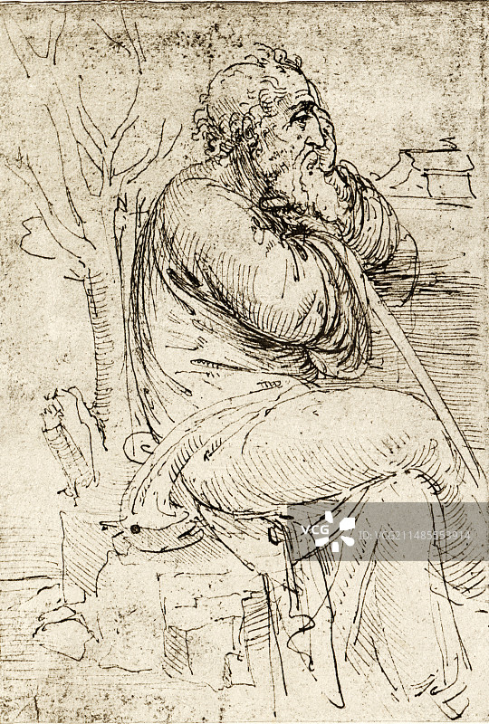 莱昂纳多·达·芬奇的艺术作品图片素材