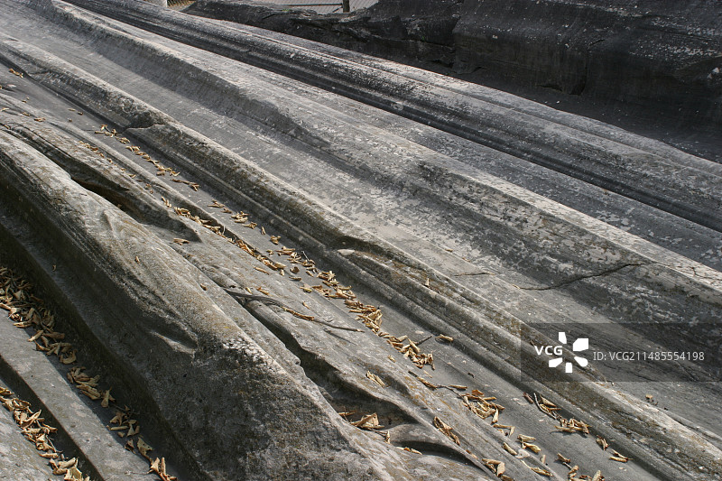 冰川槽痕图片素材