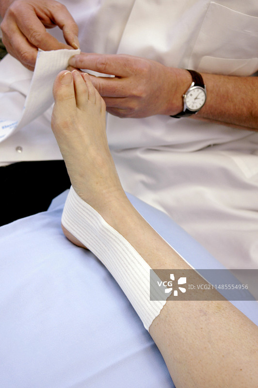 踝关节损伤图片素材