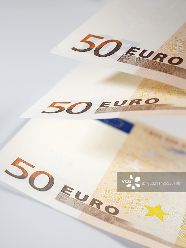 欧元纸币图片素材