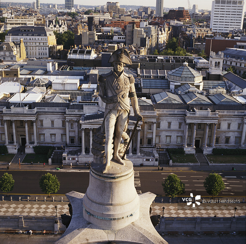 纳尔逊纪念圆柱图片素材