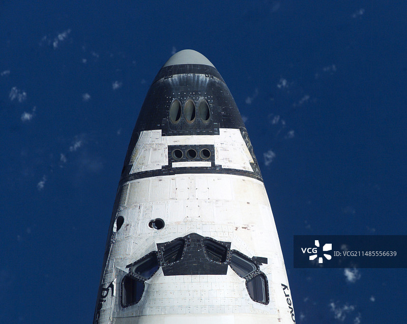 发现号与国际空间站对接（STS-114任务）图片素材