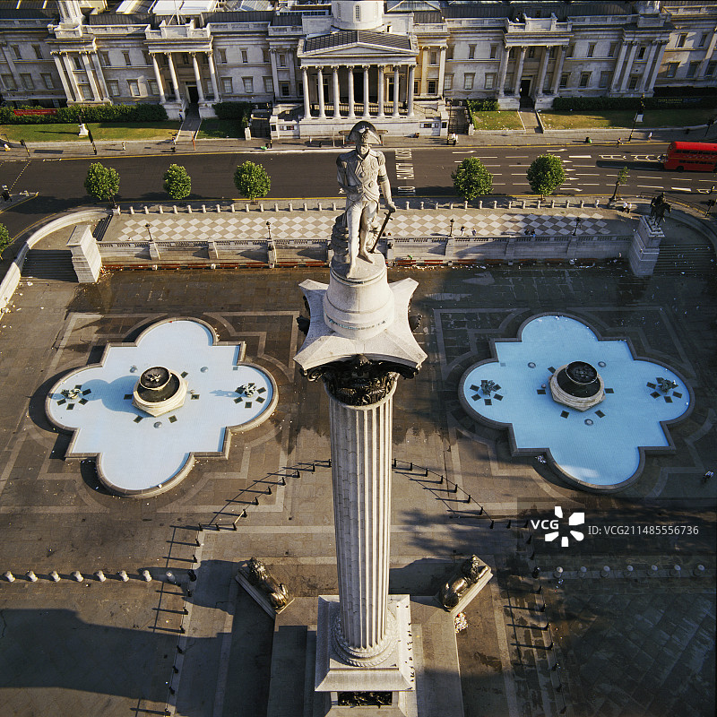 纳尔逊纪念圆柱图片素材