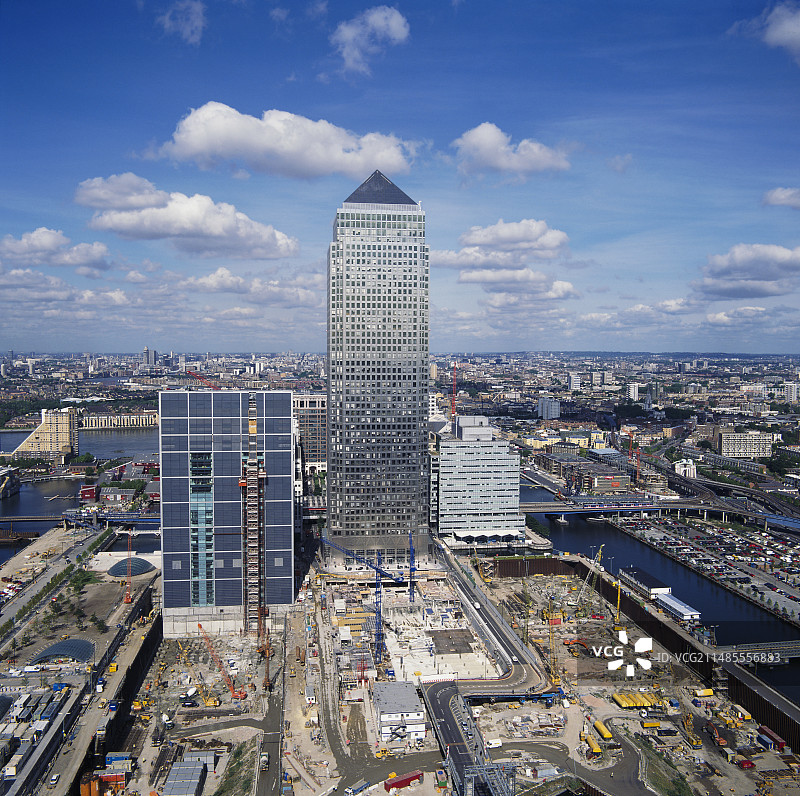 金丝雀码头图片素材