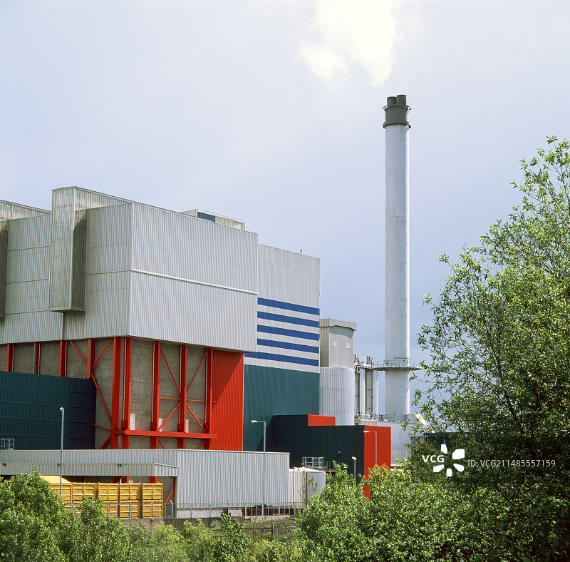 垃圾发电厂图片素材