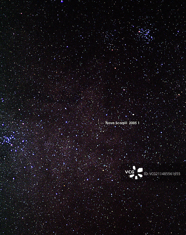 2005年7月天蝎座新星图片素材