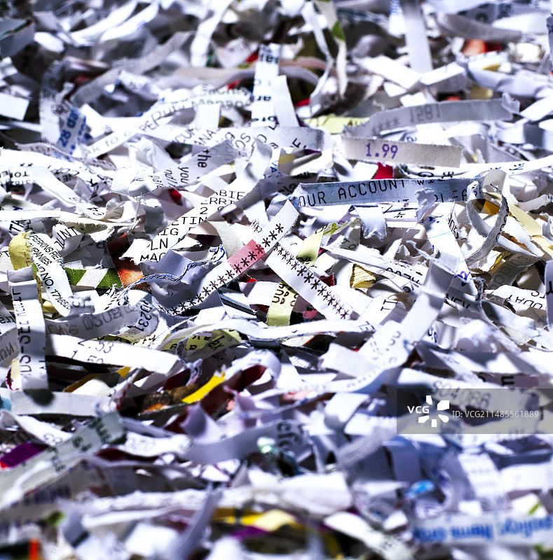 碎纸文件图片素材