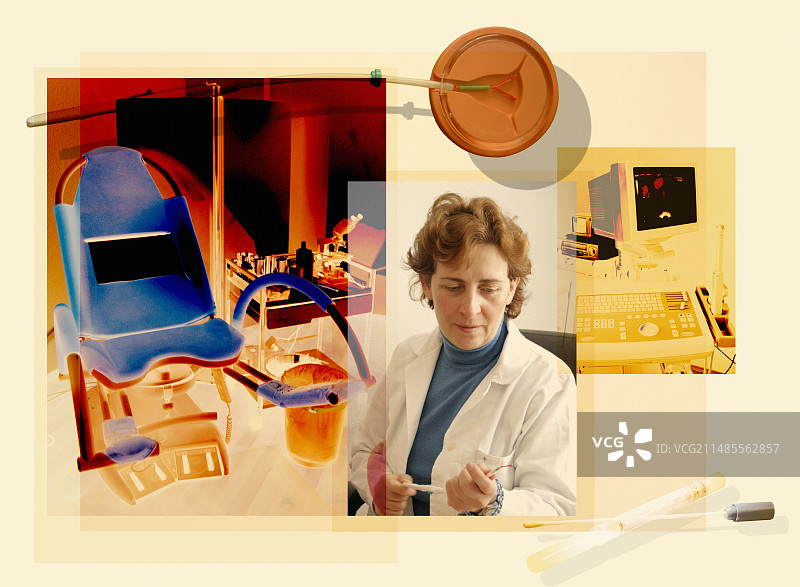 宫内节育器概念图图片素材