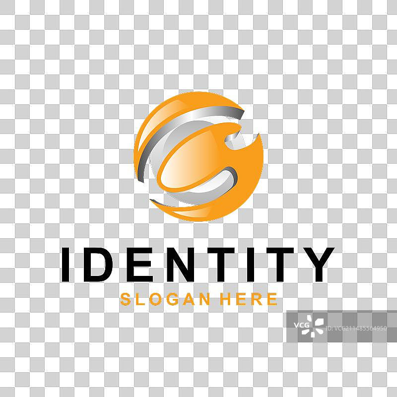 字母C地球圆形设计logo图片素材