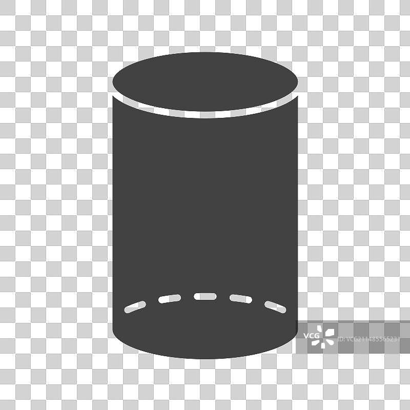 圆柱体图标图像图片素材