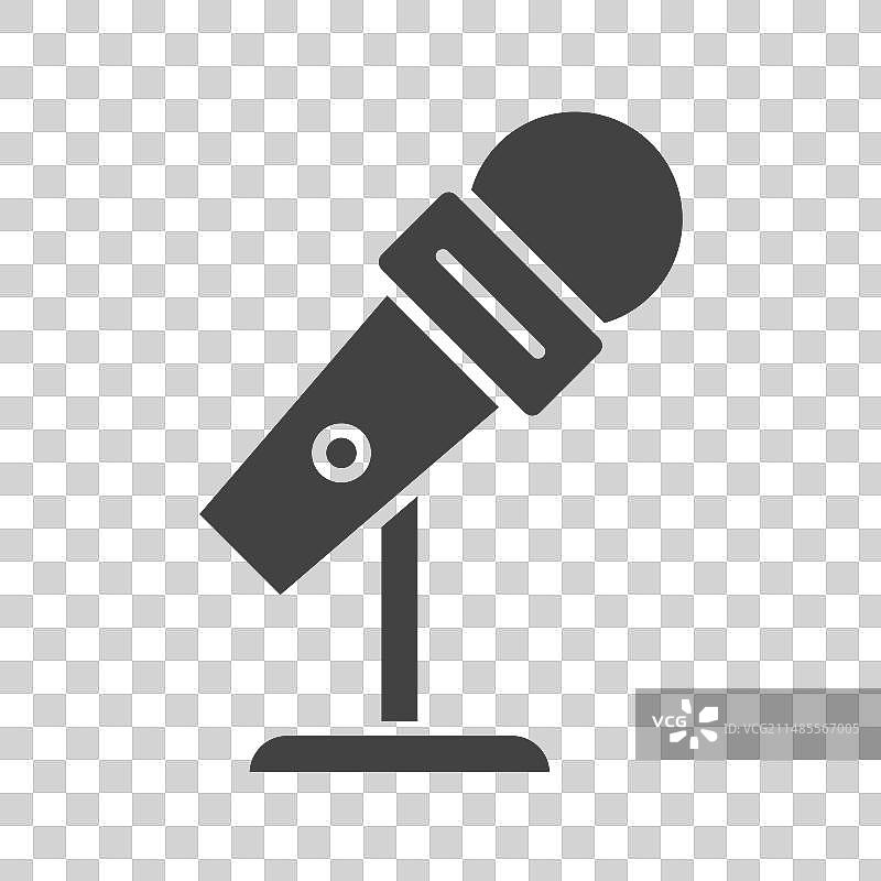 麦克风支架图标图像图片素材