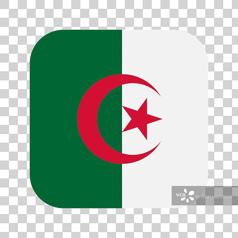 阿尔及利亚国旗图片素材