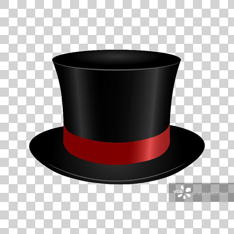 用于网页设计的绅士圆筒帽图片素材