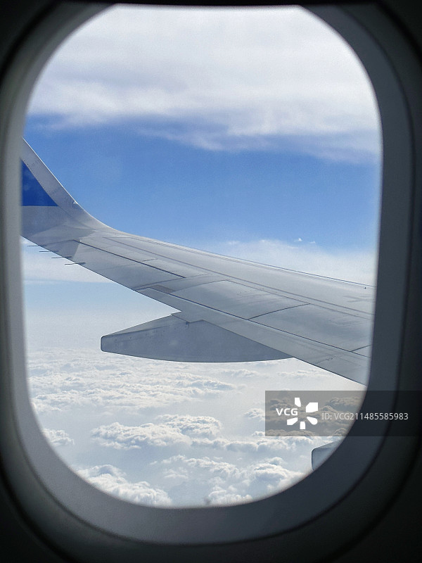 飞机视角图片素材