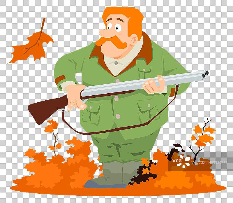 猎人搜寻互联网和移动网站图片素材