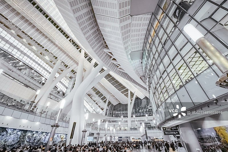 香港西九龙火车站内景图片素材