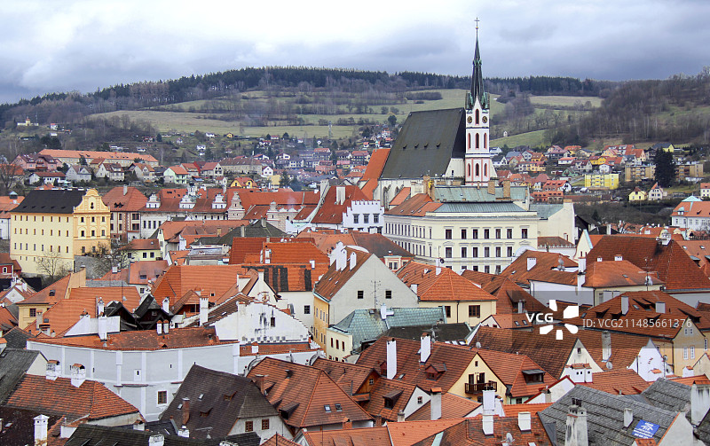 捷克Ck小镇图片素材