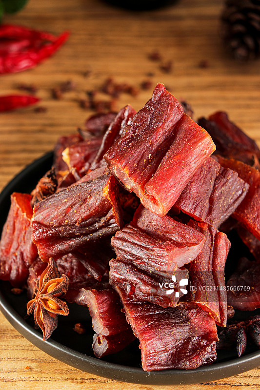 风干牛肉图片素材