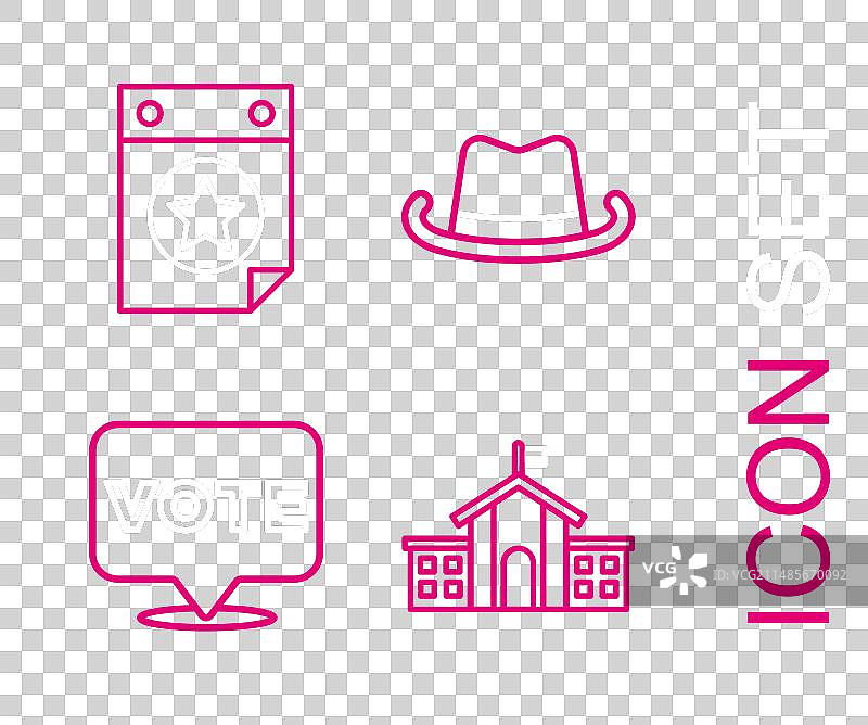 美国国会大厦投票系列图片素材