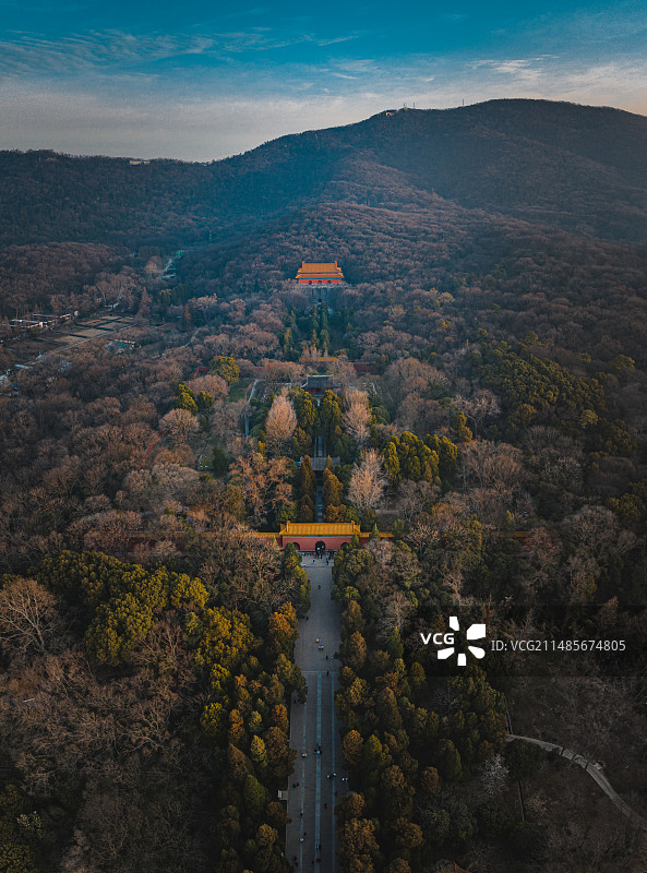 南京明孝陵图片素材