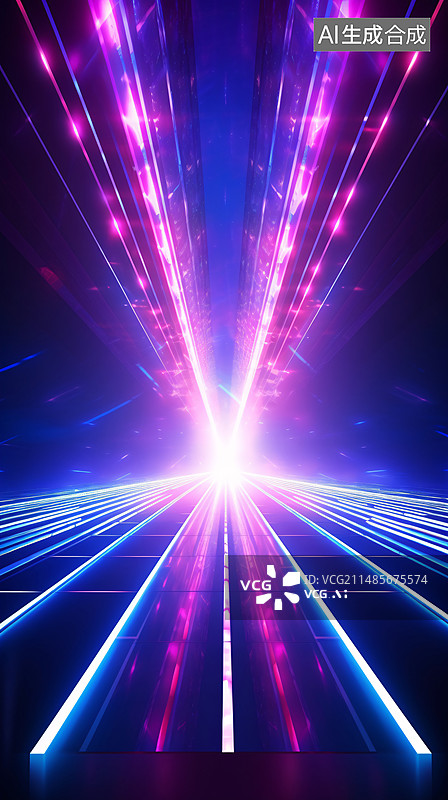 【AI数字艺术】夜生活和音乐节概念，音乐节横幅或海报图片素材