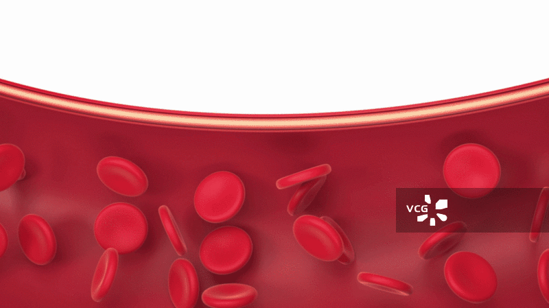 血管中的细胞3D渲染图片素材