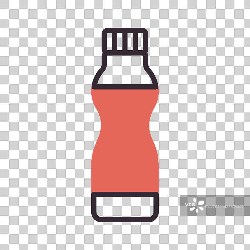 瓶装酸奶饮品图标图片素材