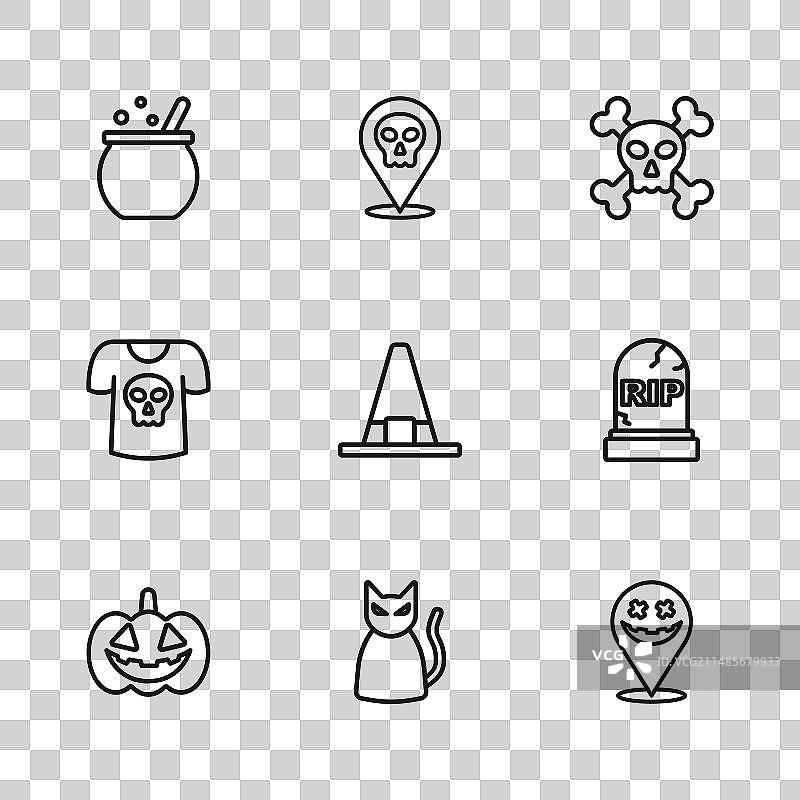 黑猫墓碑RIP文字合集图片素材