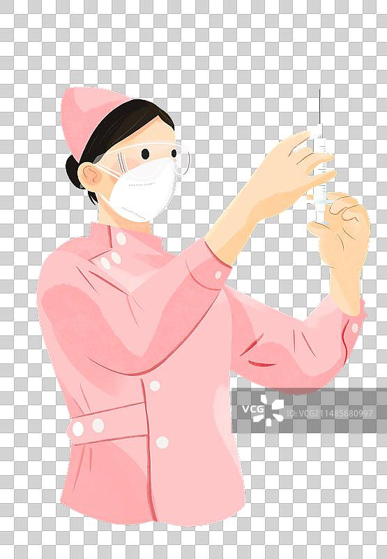 免抠人物元素_医务人员_女护士图片素材
