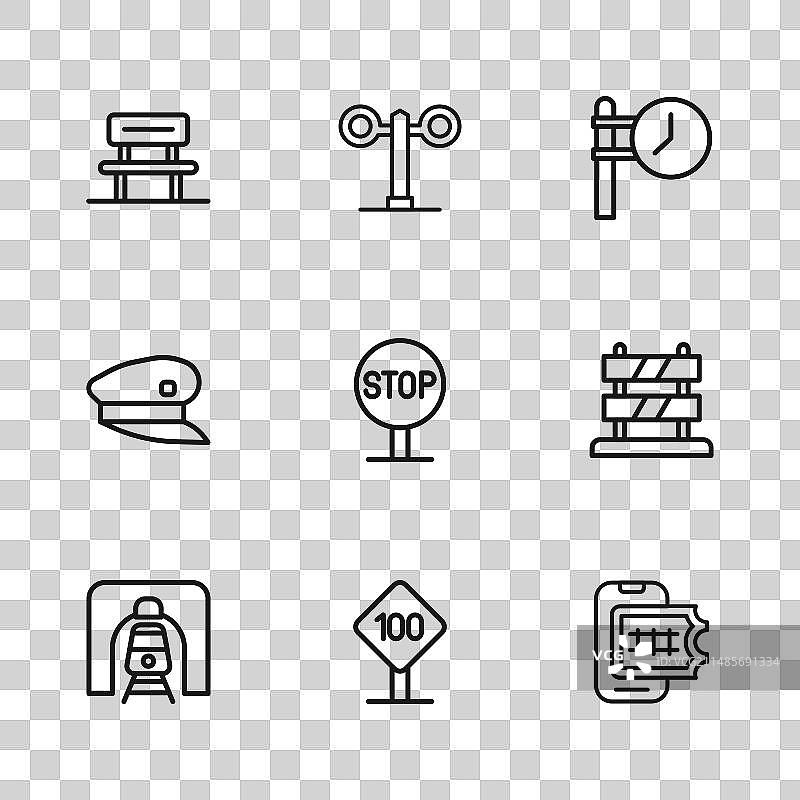 限速100公里标志图片素材