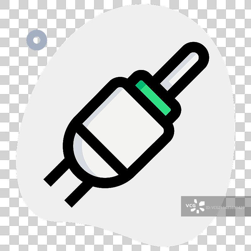 音频连接插头或插座图片素材