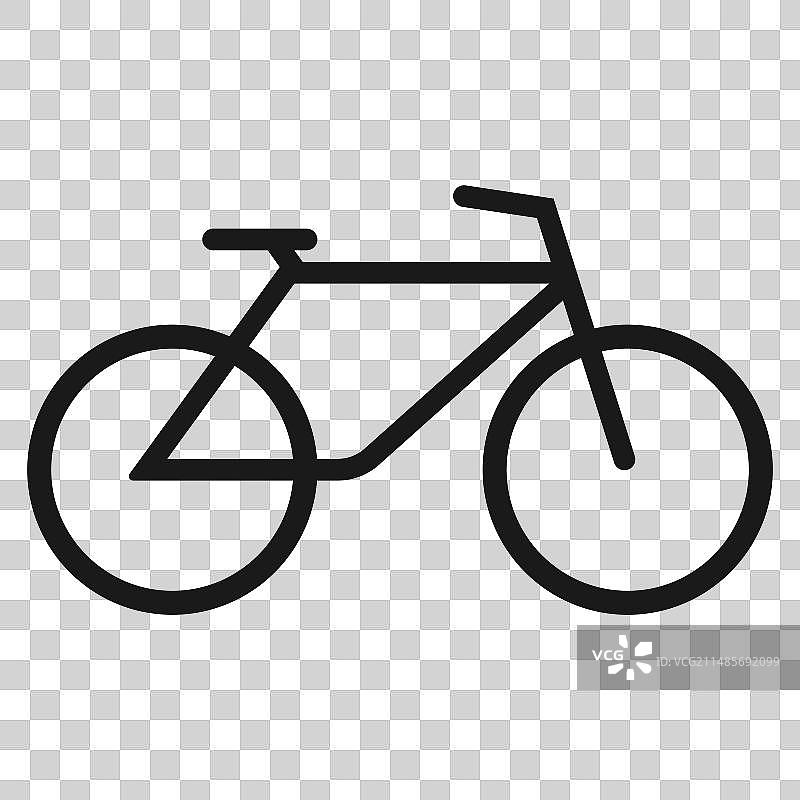 自行车图标标志图片素材