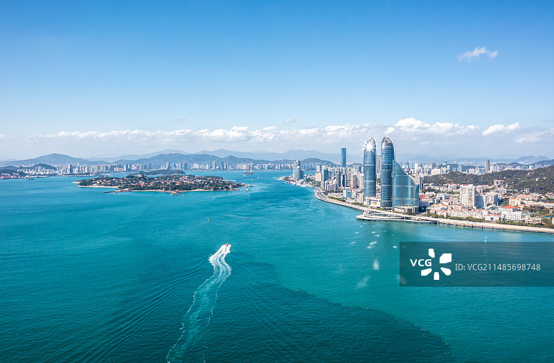 厦门蓝图片素材