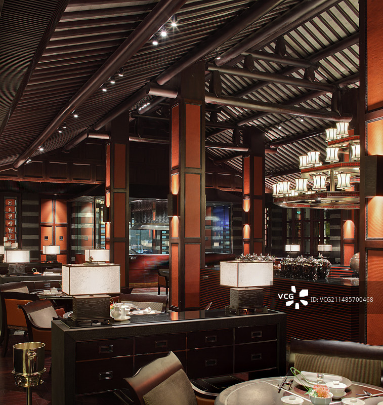 豪华酒店餐厅图片素材