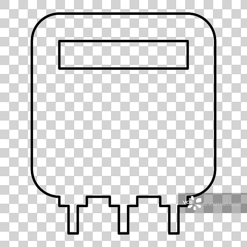 家用电表计数图片素材